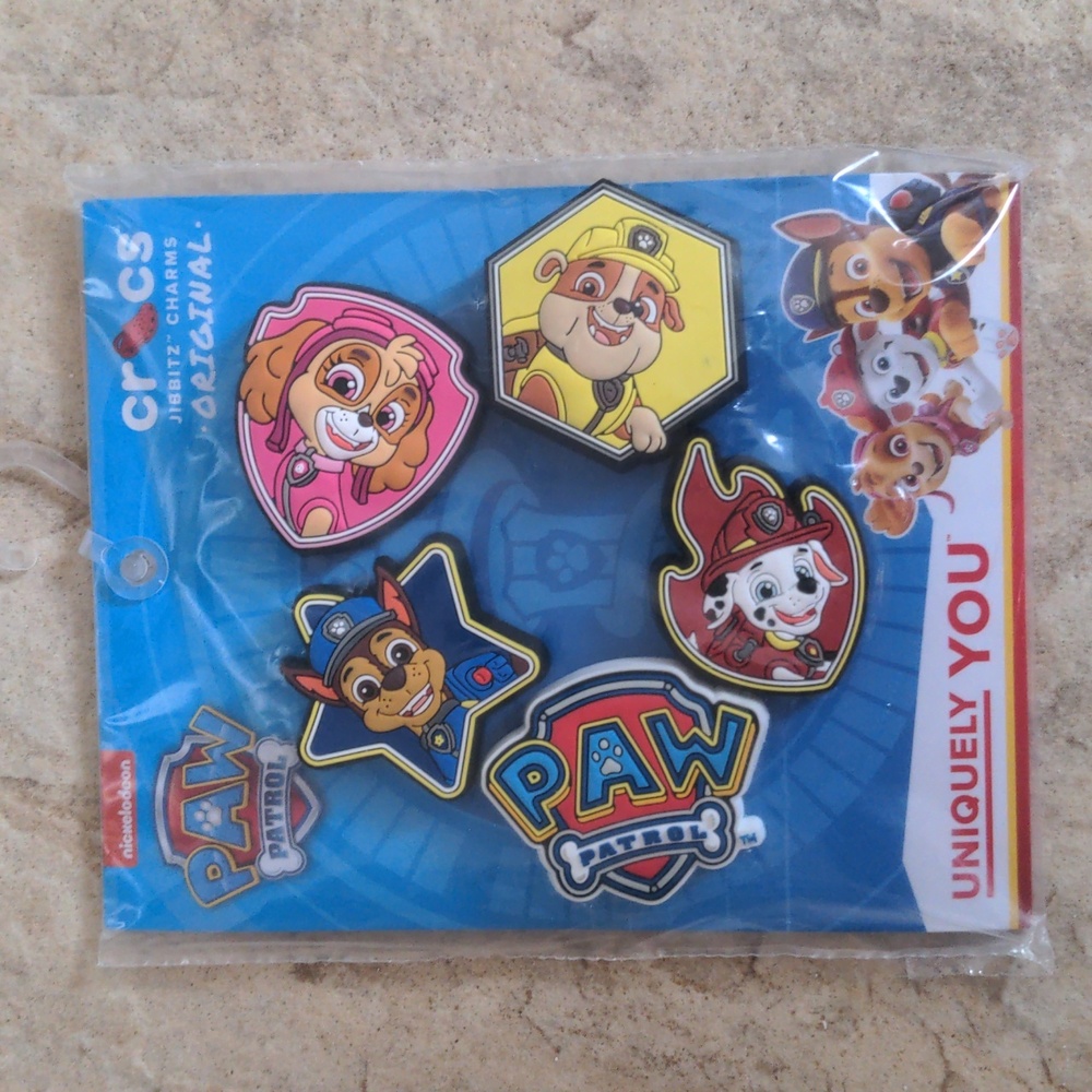 ❗ LAST CHANCE❗(New) Nickelodeon Paw Patrol Crocs Jibbitz Set